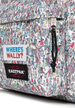 Eastpak Padded Pak R - Sac À Dos - Wally Pattern White -Eastpak Promos Magasin 068aa2568dfa4d4e93b21e94f0c92ff5