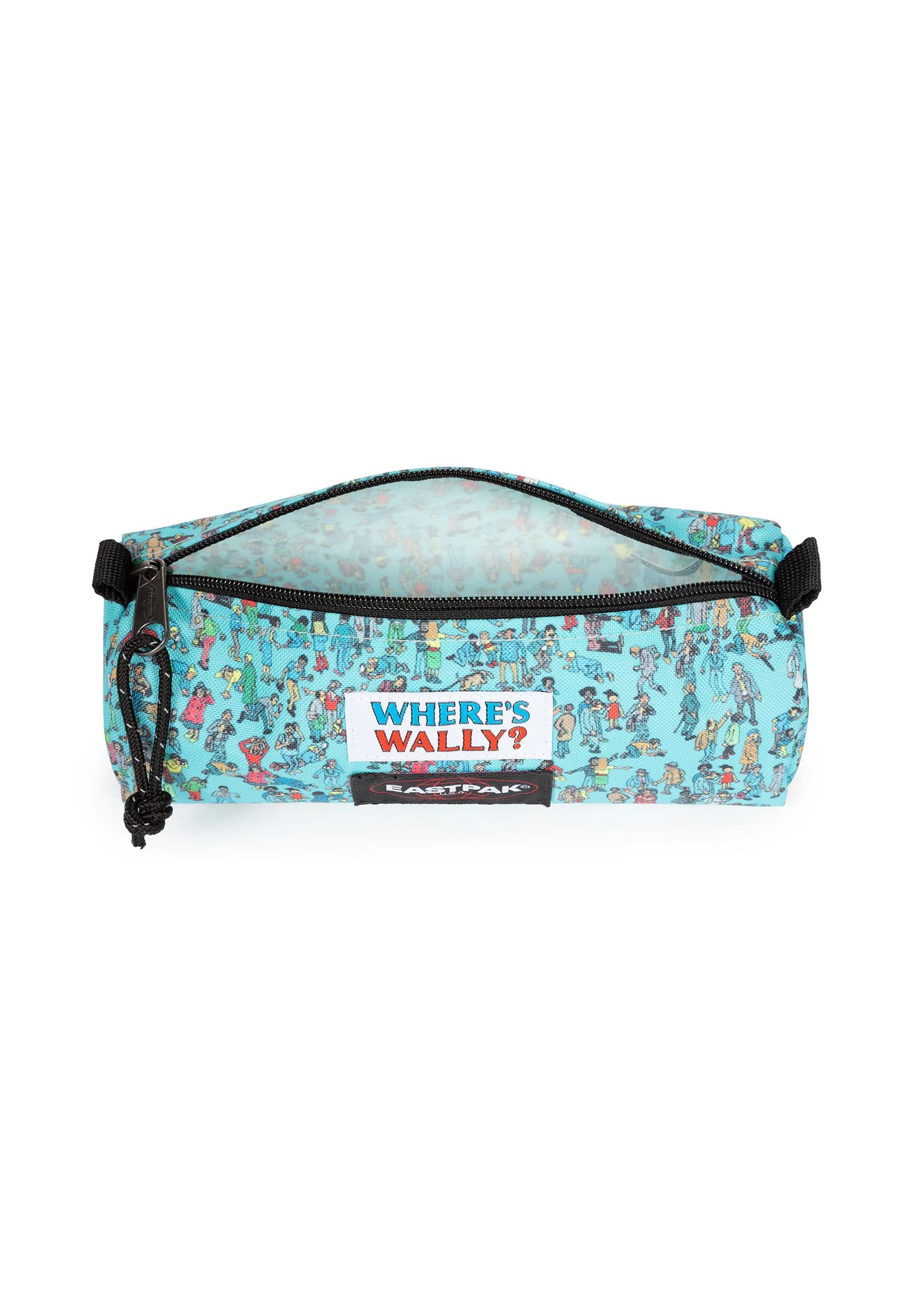 Eastpak Benchmark Single - Trousse - Wally Pattern Blue 3 Eastpak Benchmark Single - Trousse - Wally Pattern Blue – Image 3