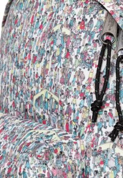 Eastpak Padded Pak R - Sac À Dos - Wally Pattern White -Eastpak Promos Magasin f73d5ac2175a4b418c12bf5eeb82c29d