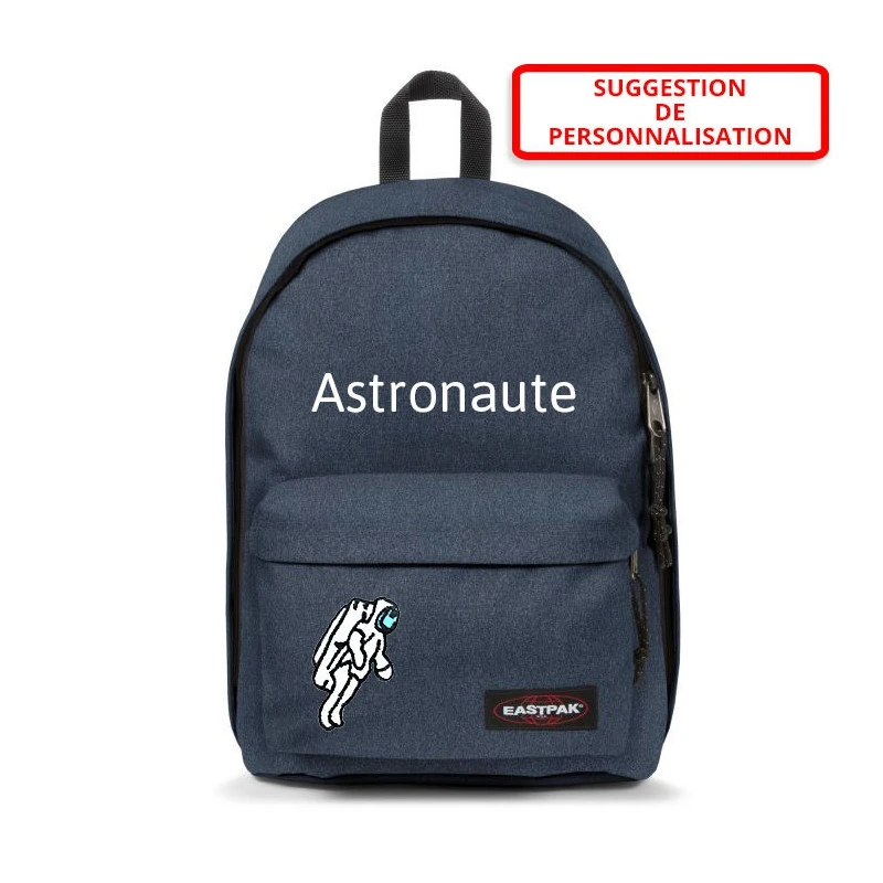 Eastpak Sac à Dos Ordinateur Out Of Office Personnalisé 27 Litres Double Denim 3 Eastpak Sac à Dos Ordinateur Out Of Office Personnalisé 27 Litres Double Denim – Image 3