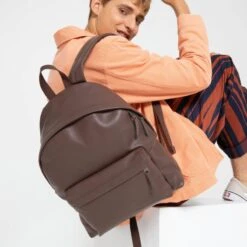 Eastpak Sac à Dos Padded Pak'R 24 Litres Brown Authentic Leather -Eastpak Promos Magasin sac a dos padded pak r 24 litres brown authentic leather 8