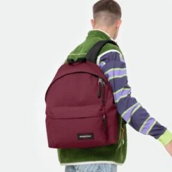 Eastpak Sac à Dos Padded Pak'R 24 Litres Bushy Burgundy -Eastpak Promos Magasin sac a dos padded pak r 24 litres bushy burgundy 5