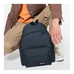 Eastpak Sac à Dos Padded Pak'R 24 Litres Triple Denim -Eastpak Promos Magasin sac a dos padded pak r 24 litres triple denim 4