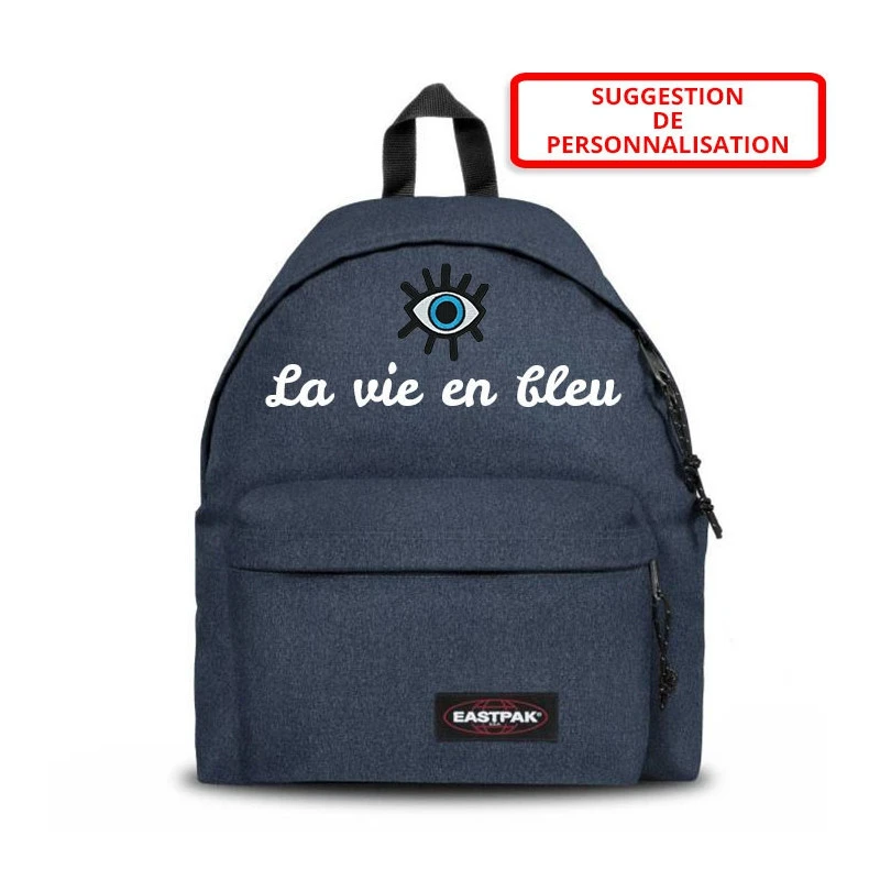 Eastpak Sac à Dos Padded Pak'R Personnalisé 24 Litres Double Denim 3 Eastpak Sac à Dos Padded Pak'R Personnalisé 24 Litres Double Denim – Image 3