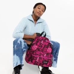 Eastpak Sac à Dos Padded Zippl'r + 24 Litres Letter Pink -Eastpak Promos Magasin sac a dos padded zippl r 24 litres letter pink 6