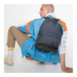 Eastpak Sac à Dos Wyoming 24 Litres Crafty Jeans -Eastpak Promos Magasin sac a dos wyoming 24 litres crafty jeans 4