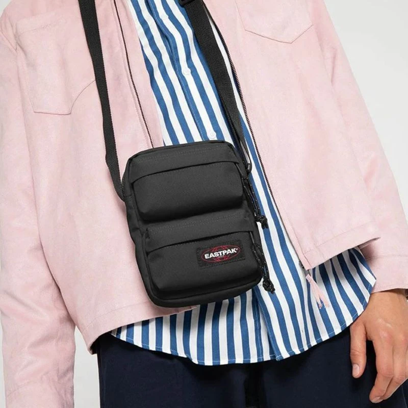 Eastpak Sac Bandoulière The One Doubled 1.5 Litres Black 5 Eastpak Sac Bandoulière The One Doubled 1.5 Litres Black – Image 5