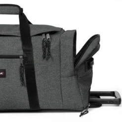 Eastpak Sac De Voyage à Roues Leatherface M + 68.5 Cm Black Denim -Eastpak Promos Magasin sac de voyage a roues leatherface m 685 cm black denim 2