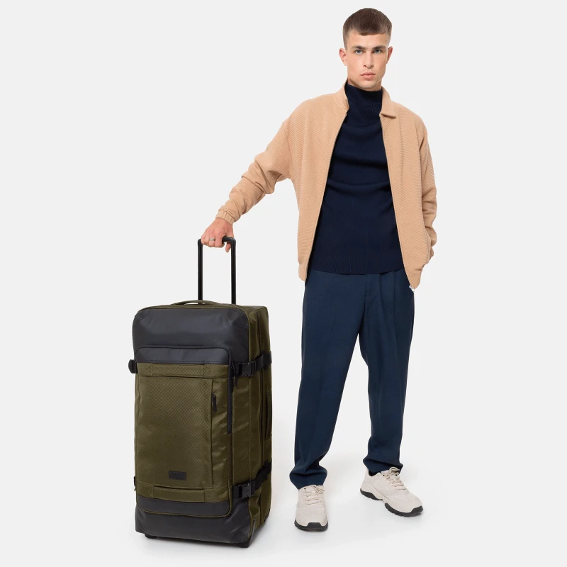 Eastpak Sac De Voyage à Roues Tranverz CNNCT L 79 Cm Army 9 Eastpak Sac De Voyage à Roues Tranverz CNNCT L 79 Cm Army – Image 9