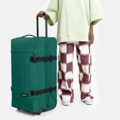 Eastpak Sac De Voyage à Roues Tranverz M 67 Cm Tree Green -Eastpak Promos Magasin sac de voyage a roues tranverz m 67 cm tree green 4