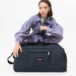 Eastpak Sac De Voyage Duffl'r L 60 Litres Triple Denim -Eastpak Promos Magasin sac de voyage duffl r l 60 litres triple denim 6