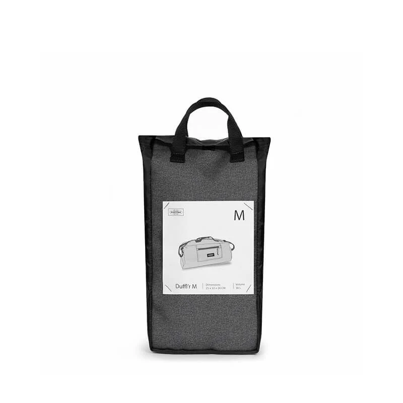 Eastpak Sac De Voyage Duffl'r M 36 Litres Black Denim 4 Eastpak Sac De Voyage Duffl'r M 36 Litres Black Denim – Image 4