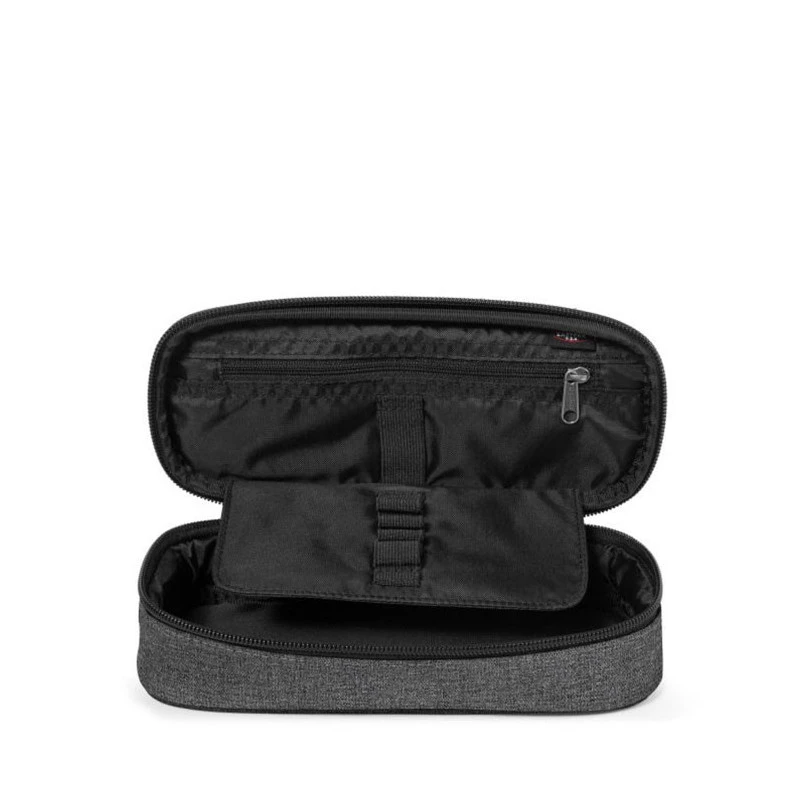 Eastpak Trousse Oval 22 Cm Black Denim 2 Eastpak Trousse Oval 22 Cm Black Denim – Image 2
