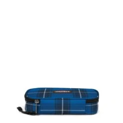 Eastpak Trousse Oval 22 Cm Checked Blue 5 Eastpak Trousse Oval 22 Cm Checked Blue -Eastpak Promos Magasin trousse oval 22 cm checked blue 2