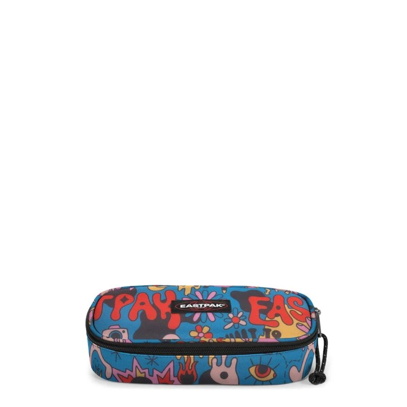 Eastpak Trousse Oval 22 Cm Doodle Blue 1 Eastpak Trousse Oval 22 Cm Doodle Blue