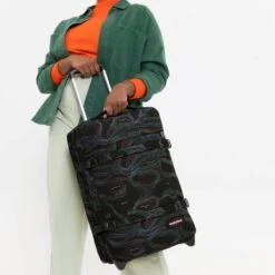 Eastpak Valise Cabine Souple Transit'R S 51 Cm Map Black 9 Eastpak Valise Cabine Souple Transit'R S 51 Cm Map Black -Eastpak Promos Magasin valise cabine souple transit r s 51 cm map black 4