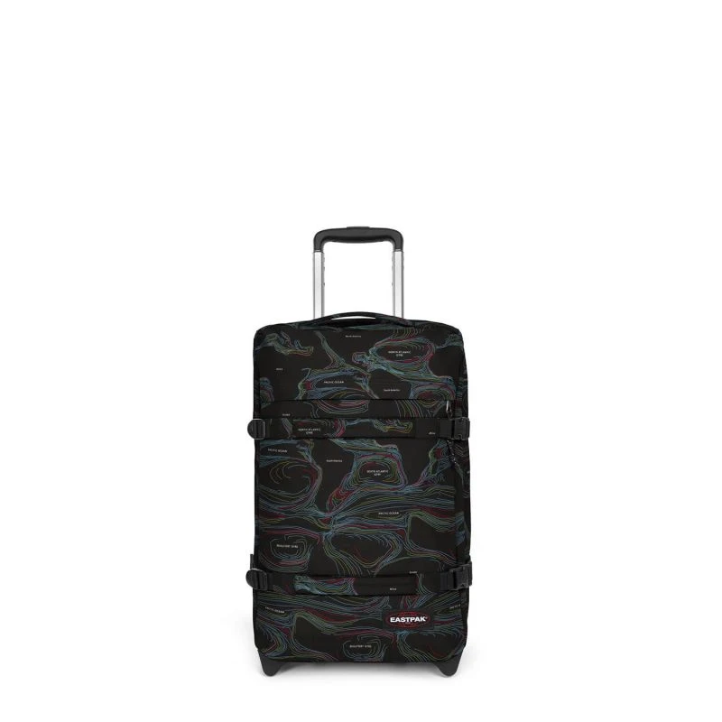 Eastpak Valise Cabine Souple Transit'R S 51 Cm Map Black 1 Eastpak Valise Cabine Souple Transit'R S 51 Cm Map Black