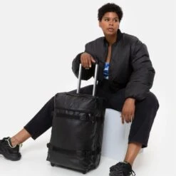 Eastpak Valise Cabine Souple Transit'R S 51 Cm Tarp Black -Eastpak Promos Magasin valise cabine souple transit r s 51 cm tarp black 7