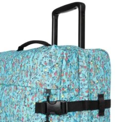 Eastpak Valise Cabine Souple Tranverz S 51 Cm Wally Pattern Blue -Eastpak Promos Magasin valise cabine souple tranverz s 51 cm wally pattern blue 3