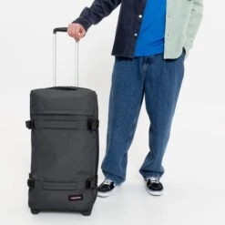 Eastpak Valise Souple Transit'R M 67 Cm Road Grey -Eastpak Promos Magasin valise souple transit r m 67 cm road grey 4