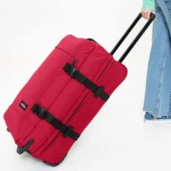 Eastpak Valise Souple Tranverz M 67 Cm Terra Red -Eastpak Promos Magasin valise souple tranverz m 67 cm terra red 5